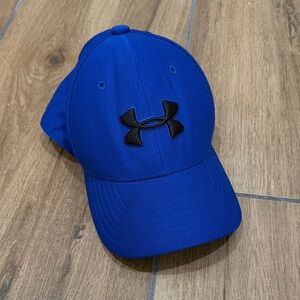 Under Armour Royal Blue Hat with Black Logo